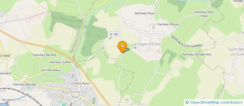 localisation de l'entreprise MONSIEUR MARC MARGUERIE  SORTOSVILLE-EN-BEAUMONT