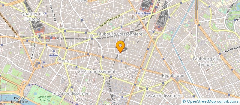 localisation de l'entreprise MONSIEUR MARC MARTIN  PARIS