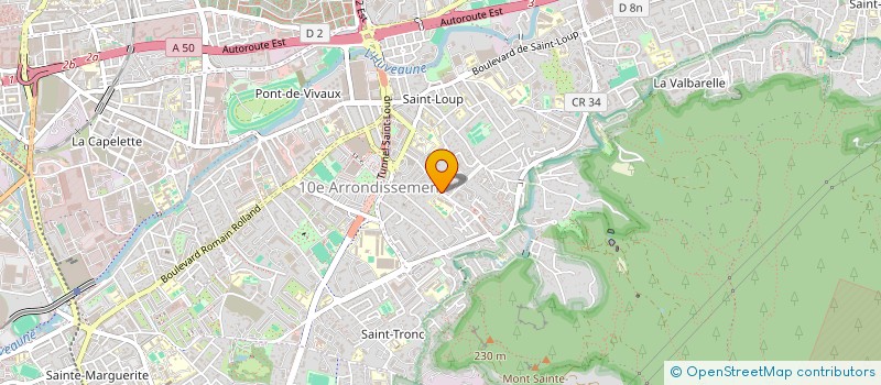 localisation de l'entreprise MONSIEUR MARC MARTOLINI à MARSEILLE