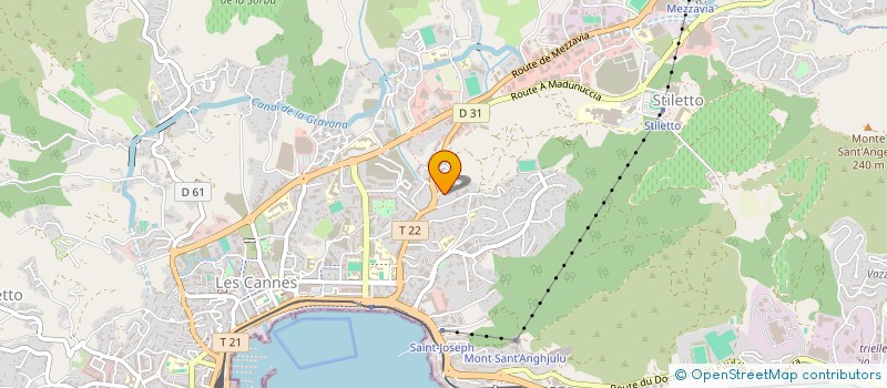 localisation de l'entreprise MONSIEUR MARC MARY  ALATA