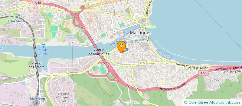 localisation de l'entreprise MONSIEUR MARC MARZUOLI à MARTIGUES