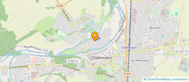 localisation de l'entreprise MONSIEUR MARC MASSON à CHATEAUDUN