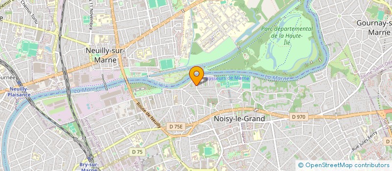 localisation de l'entreprise MONSIEUR MARC MAURY à NOISY LE GRAND