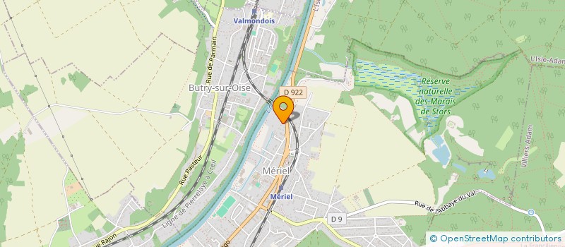 localisation de l'entreprise MONSIEUR MARC MAVRE  MERIEL