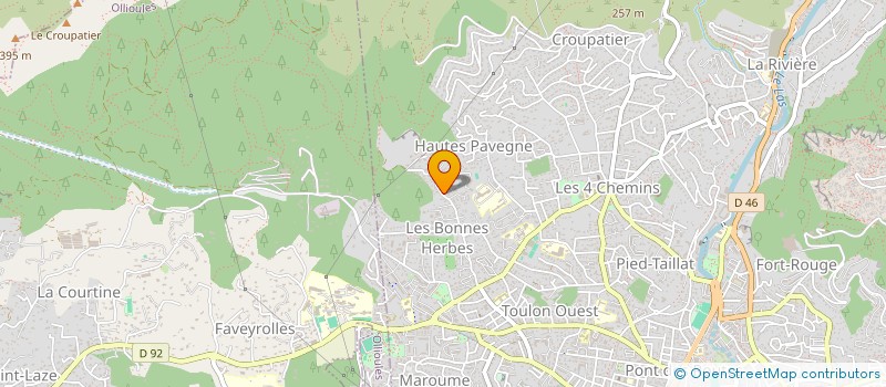 localisation de l'entreprise MONSIEUR MARC MEGIA  TOULON