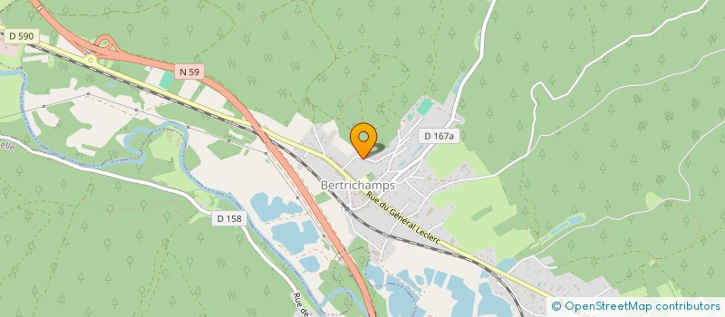 localisation de l'entreprise MONSIEUR MARC MEIER  BERTRICHAMPS