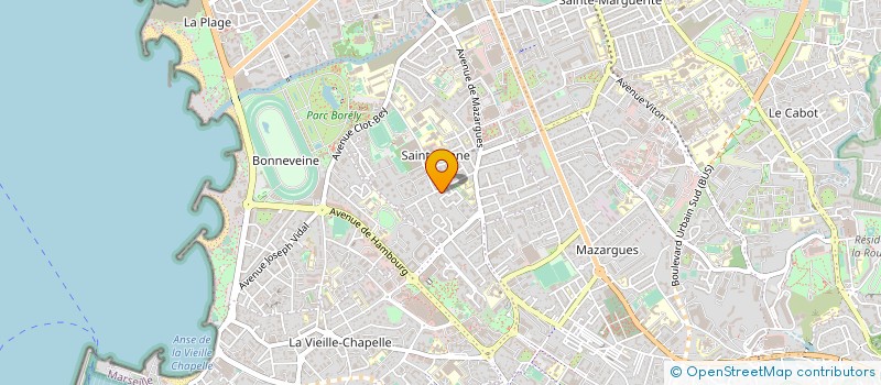 localisation de l'entreprise MONSIEUR MARC MEINERT  MARSEILLE