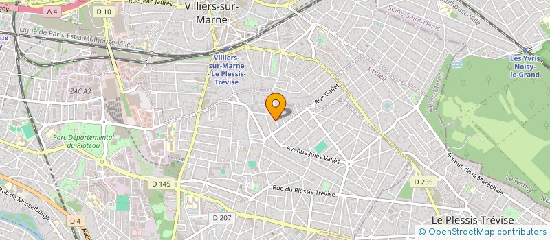 localisation de l'entreprise MONSIEUR MARC MELLOUL à CHAMPIGNY-SUR-MARNE