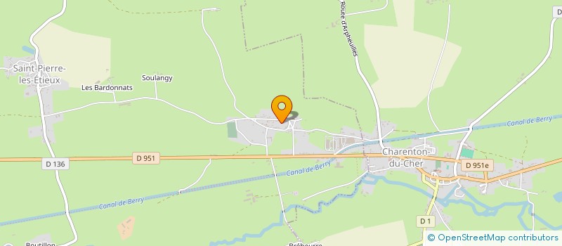 localisation de l'entreprise MONSIEUR MARC MENAT  VERNAIS