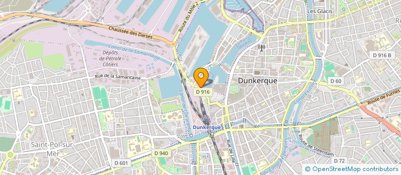 localisation de l'entreprise MONSIEUR MARC MENOU à DUNKERQUE