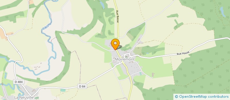 localisation de l'entreprise MONSIEUR MARC MENU  MOIREMONT