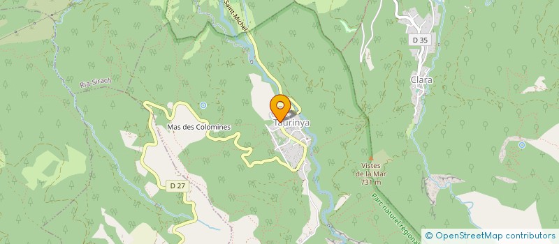 localisation de l'entreprise MONSIEUR MARC MERCADER  TAURINYA