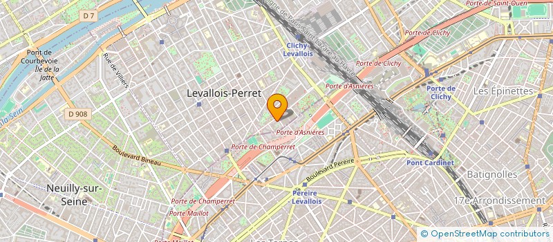 localisation de l'entreprise MONSIEUR MARC METTOUDI à LEVALLOIS-PERRET