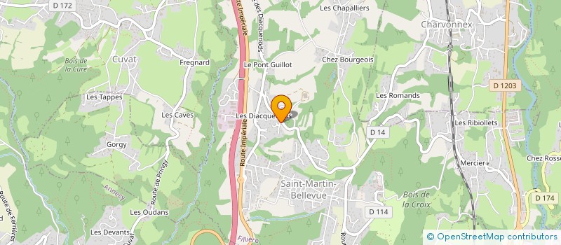 localisation de l'entreprise MONSIEUR MARC METZIGER à FILLIERE