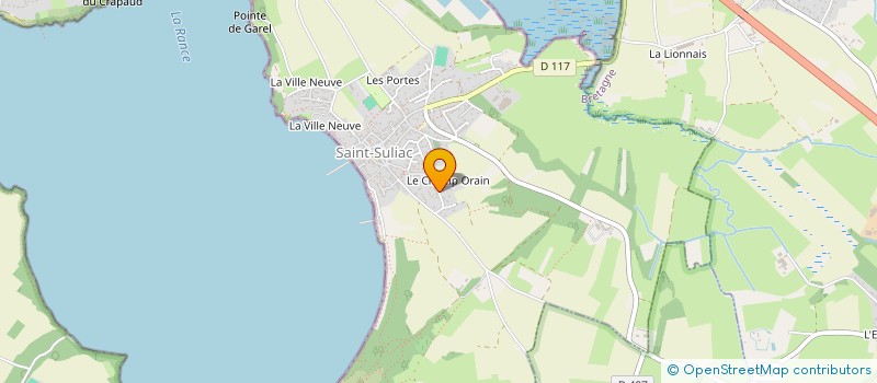 localisation de l'entreprise MONSIEUR MARC MEUNIER  SAINT-SULIAC