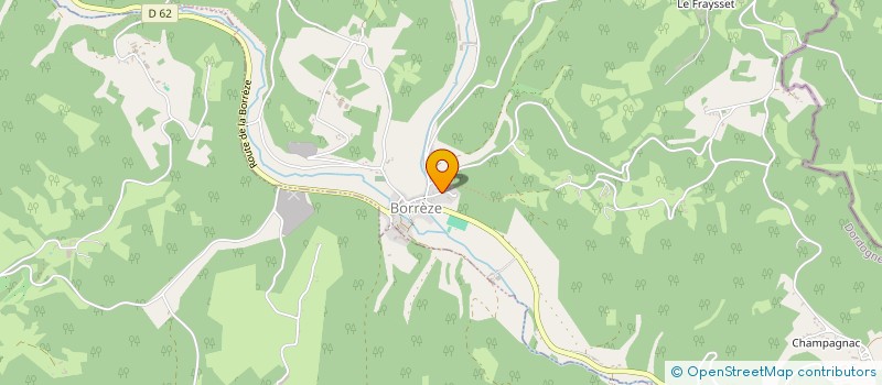 localisation de l'entreprise MONSIEUR MARC MEURISSE  BORREZE