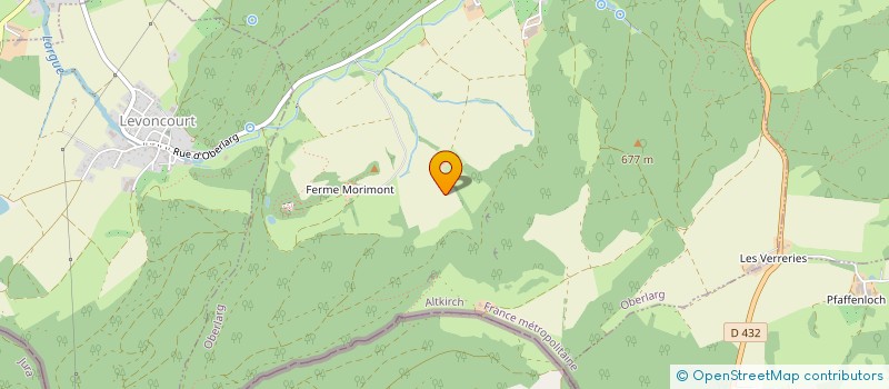 localisation de l'entreprise MONSIEUR MARC MEYBERGER  OBERLARG