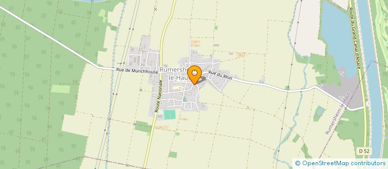 localisation de l'entreprise MONSIEUR MARC MEYER  RUMERSHEIM-LE-HAUT