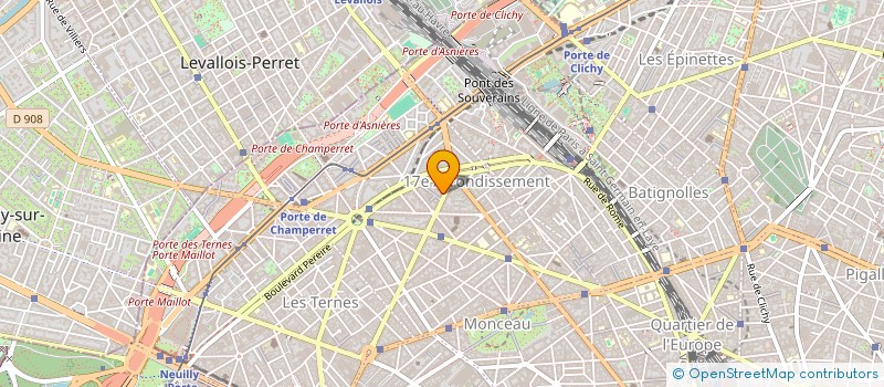 localisation de l'entreprise MONSIEUR MARC MICHEL  PARIS