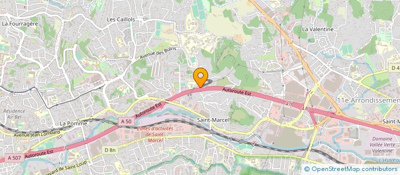 localisation de l'entreprise MONSIEUR MARC MICHELOTTI à MARSEILLE