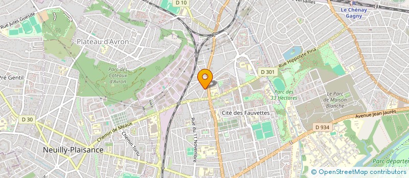 localisation de l'entreprise MONSIEUR MARC MIGLIORELLI à NEUILLY-SUR-MARNE