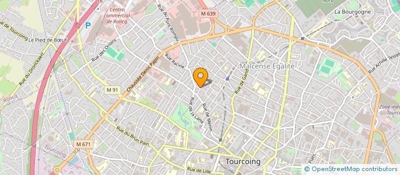 localisation de l'entreprise MONSIEUR MARC MIGNON à TOURCOING