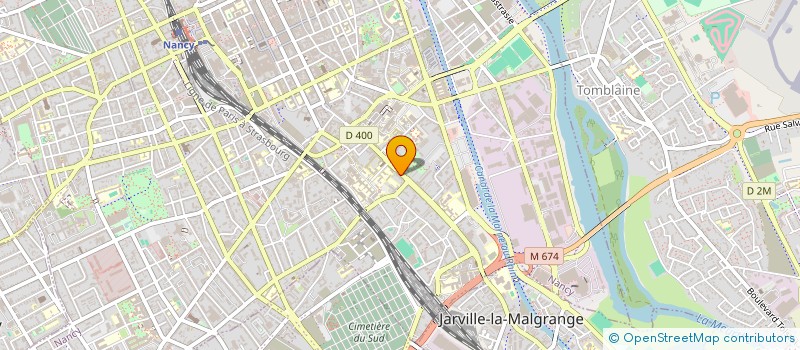 localisation de l'entreprise MONSIEUR MARC MILLARD  NANCY