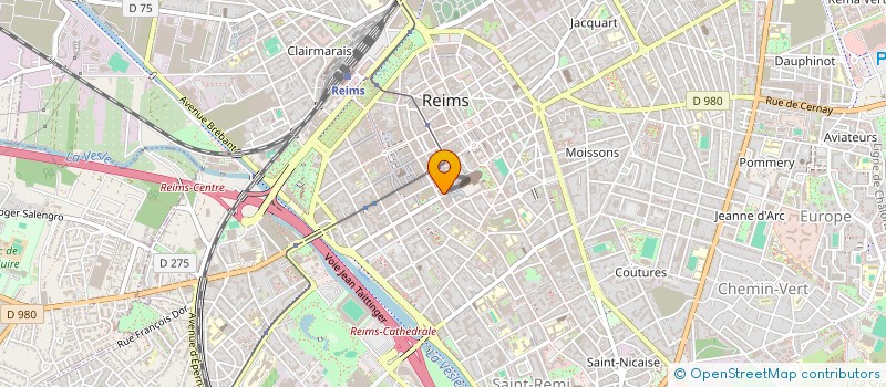 localisation de l'entreprise MONSIEUR MARC MINGOT  REIMS
