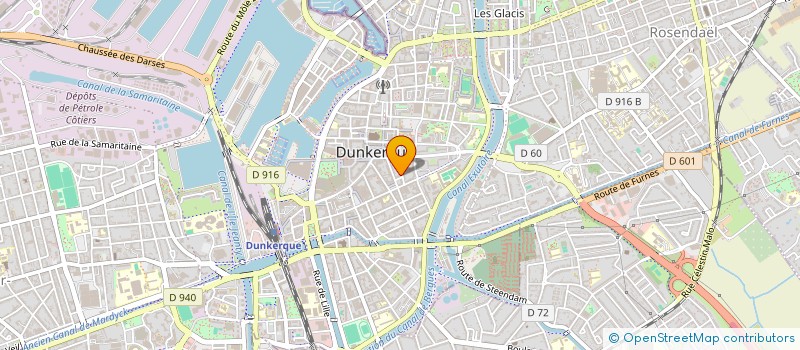 localisation de l'entreprise MONSIEUR MARC MOENAERT à DUNKERQUE