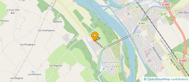 localisation de l'entreprise MONSIEUR MARC MOINDROT à SAINT-FIRMIN-SUR-LOIRE