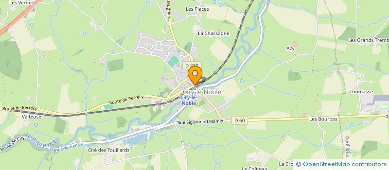 localisation de l'entreprise MONSIEUR MARC MOMPIOU  CIRY-LE-NOBLE