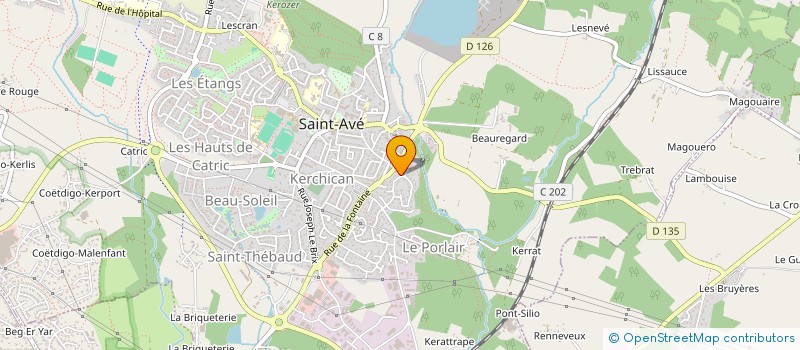 localisation de l'entreprise MONSIEUR MARC MONCADA  SAINT-AVE