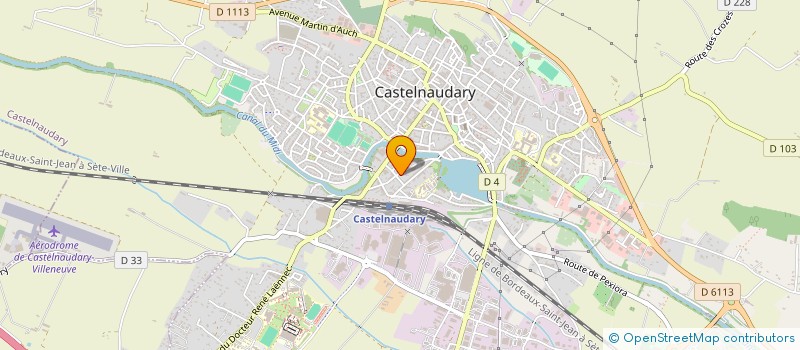 localisation de l'entreprise MONSIEUR MARC MONCEAUX  CASTELNAUDARY