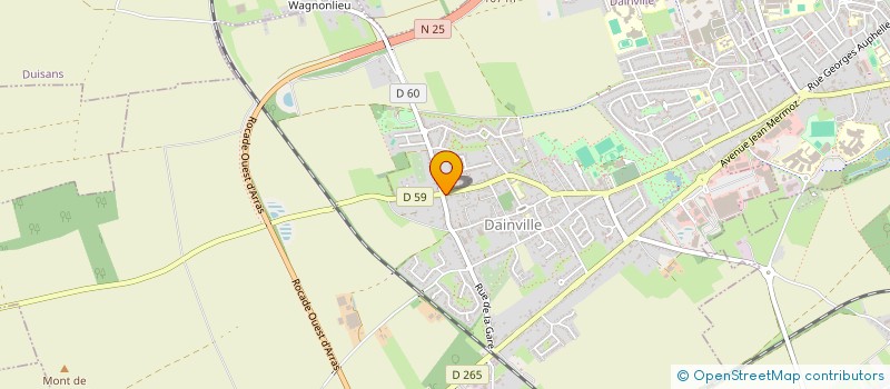 localisation de l'entreprise MONSIEUR MARC MONCHEL  DAINVILLE