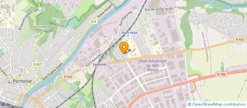 localisation de l'entreprise MONSIEUR MARC MONCLAIR à SAINT-OUEN-L'AUMONE