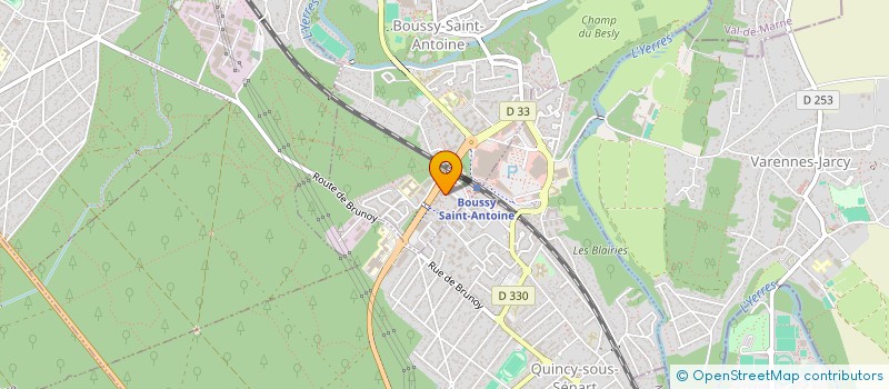 localisation de l'entreprise MONSIEUR MARC MONFLORD  BOUSSY-SAINT-ANTOINE