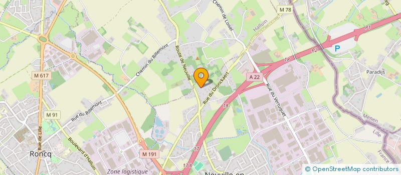 localisation de l'entreprise MONSIEUR MARC MONIOT  NEUVILLE-EN-FERRAIN