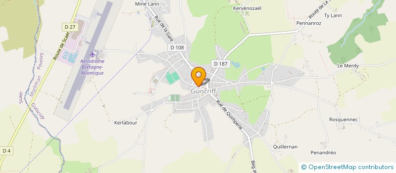 localisation de l'entreprise MONSIEUR MARC MONNET  GUISCRIFF