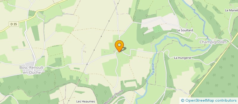 localisation de l'entreprise MONSIEUR MARC MONNIER à MESNIL-EN-OUCHE