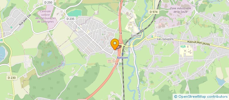 localisation de l'entreprise MONSIEUR MARC MONTEL  SAINT-VALLIER