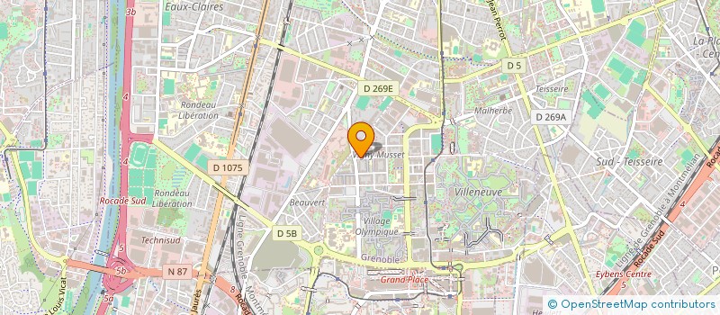 localisation de l'entreprise MONSIEUR MARC MONTFORT à GRENOBLE