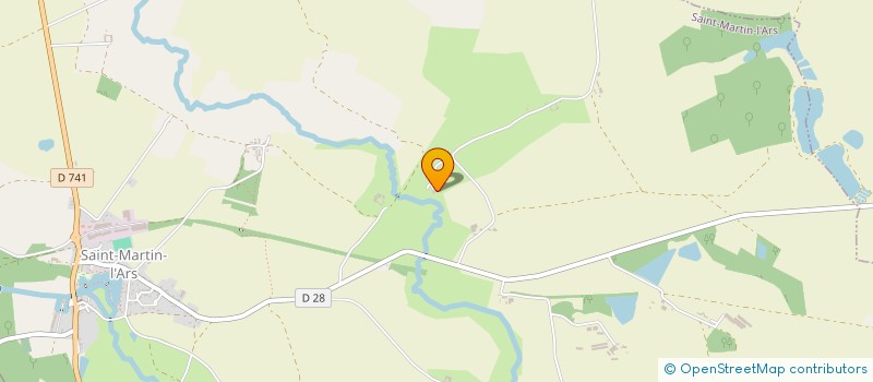 localisation de l'entreprise MONSIEUR MARC MONTOUX  SAINT-MARTIN-L'ARS