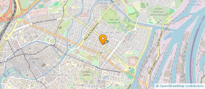 localisation de l'entreprise MONSIEUR MARC MORALI à STRASBOURG