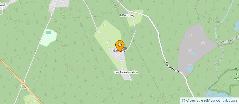 localisation de l'entreprise MONSIEUR MARC MOREAU  AVENSAN