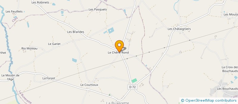 localisation de l'entreprise MONSIEUR MARC MOREAU à LA BUXERETTE