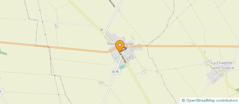 localisation de l'entreprise MONSIEUR MARC MOREAU  MAISON-ROUGE