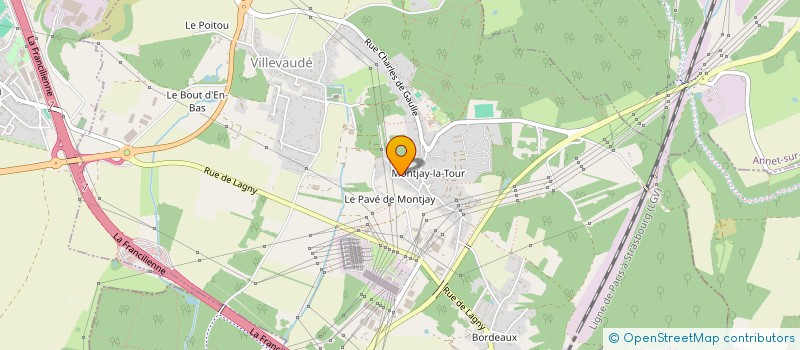 localisation de l'entreprise MONSIEUR MARC MORIN à VILLEVAUDE