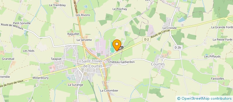localisation de l'entreprise MONSIEUR MARC MORNAY à SAINT-TRIVIER-DE-COURTES