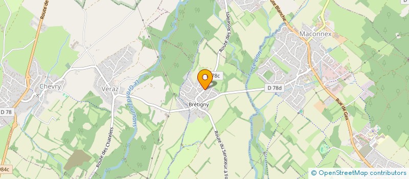 localisation de l'entreprise MONSIEUR MARC MOSKOFIAN  PREVESSIN-MOENS