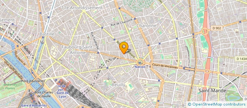 localisation de l'entreprise MONSIEUR MARC MOSNAT  MAZAMET